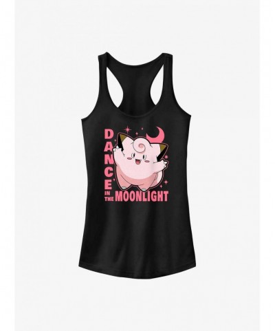 Hot Selling Pokemon Clefairy Dance Girls Tank $6.97 Tanks