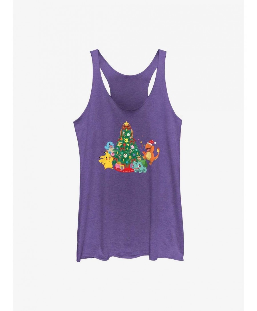 Value for Money Pokemon Christmas Tree Girls Tank $7.43 Tanks