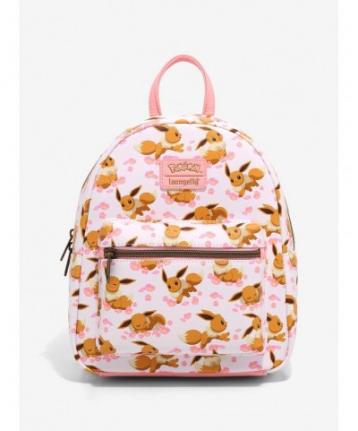 Premium Loungefly Pokemon Eevee Sakura Mini Backpack $14.99 Backpacks