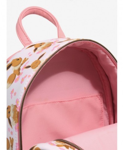 Premium Loungefly Pokemon Eevee Sakura Mini Backpack $14.99 Backpacks