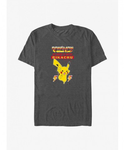 Low Price Pokemon Pikachu Ready To Battle Big & Tall T-Shirt $9.84 T-Shirts