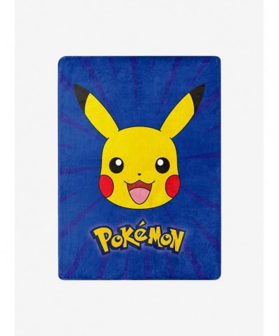 Exclusive Pokemon Burst Pika Silk Touch Throw $10.47 Others