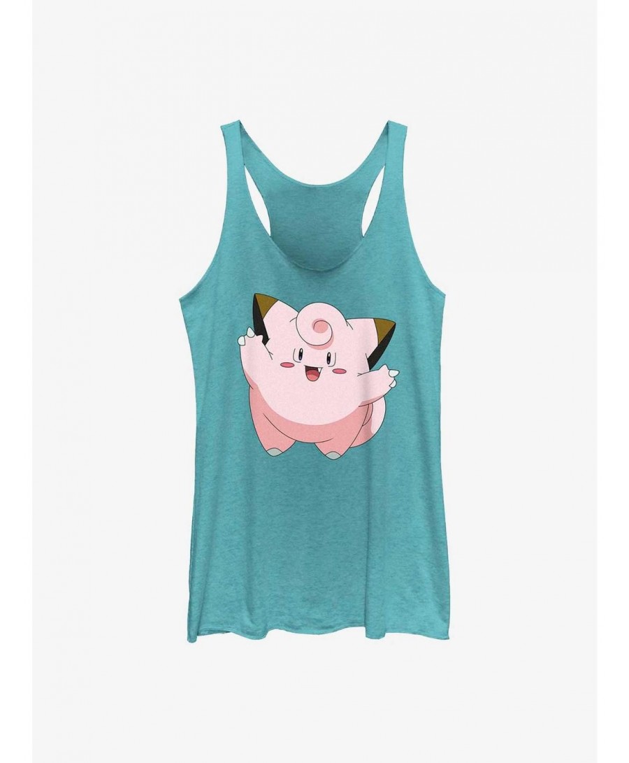 Value Item Pokemon Clefairy Girls Tank $5.44 Tanks