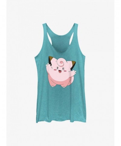 Value Item Pokemon Clefairy Girls Tank $5.44 Tanks