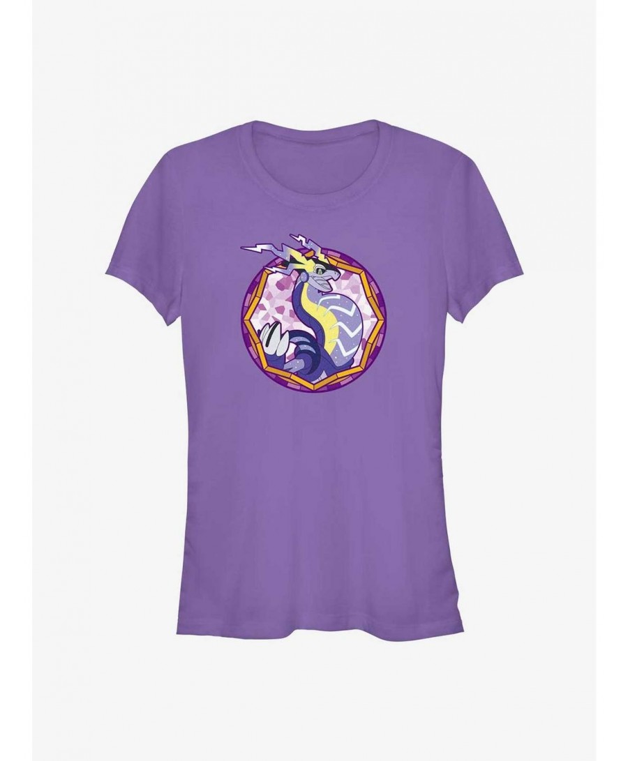 Sale Item Pokemon Miraidon Sparkle Girls T-Shirt $6.27 T-Shirts