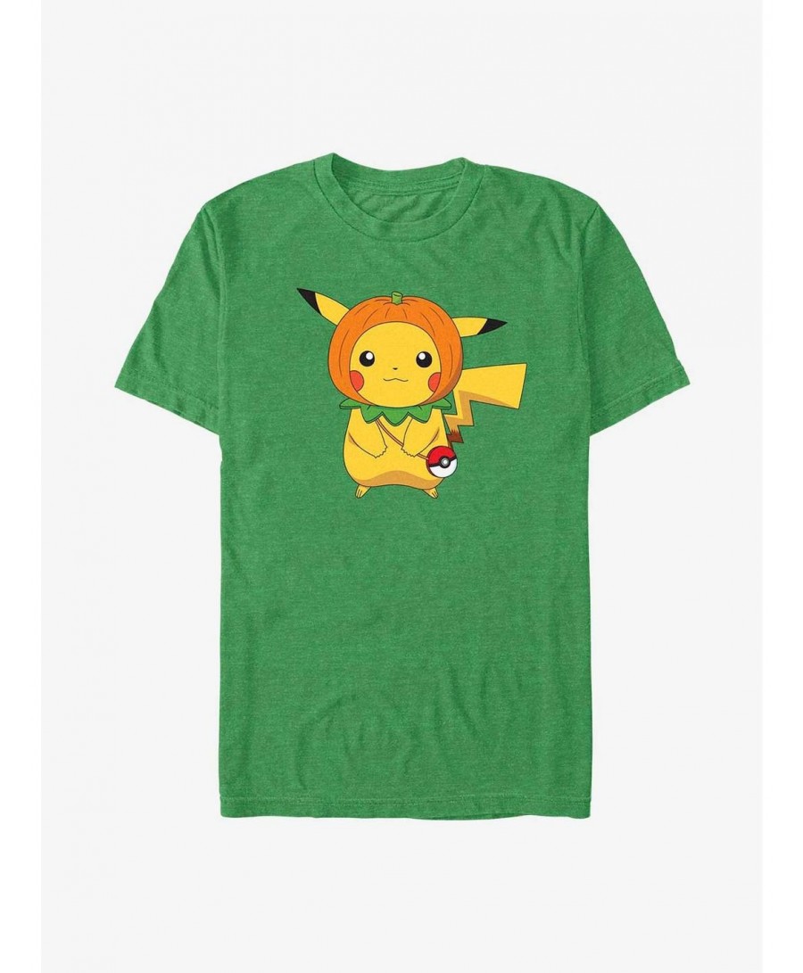 Wholesale Pokemon Pikachu Pumpkin Hat T-Shirt $7.53 T-Shirts