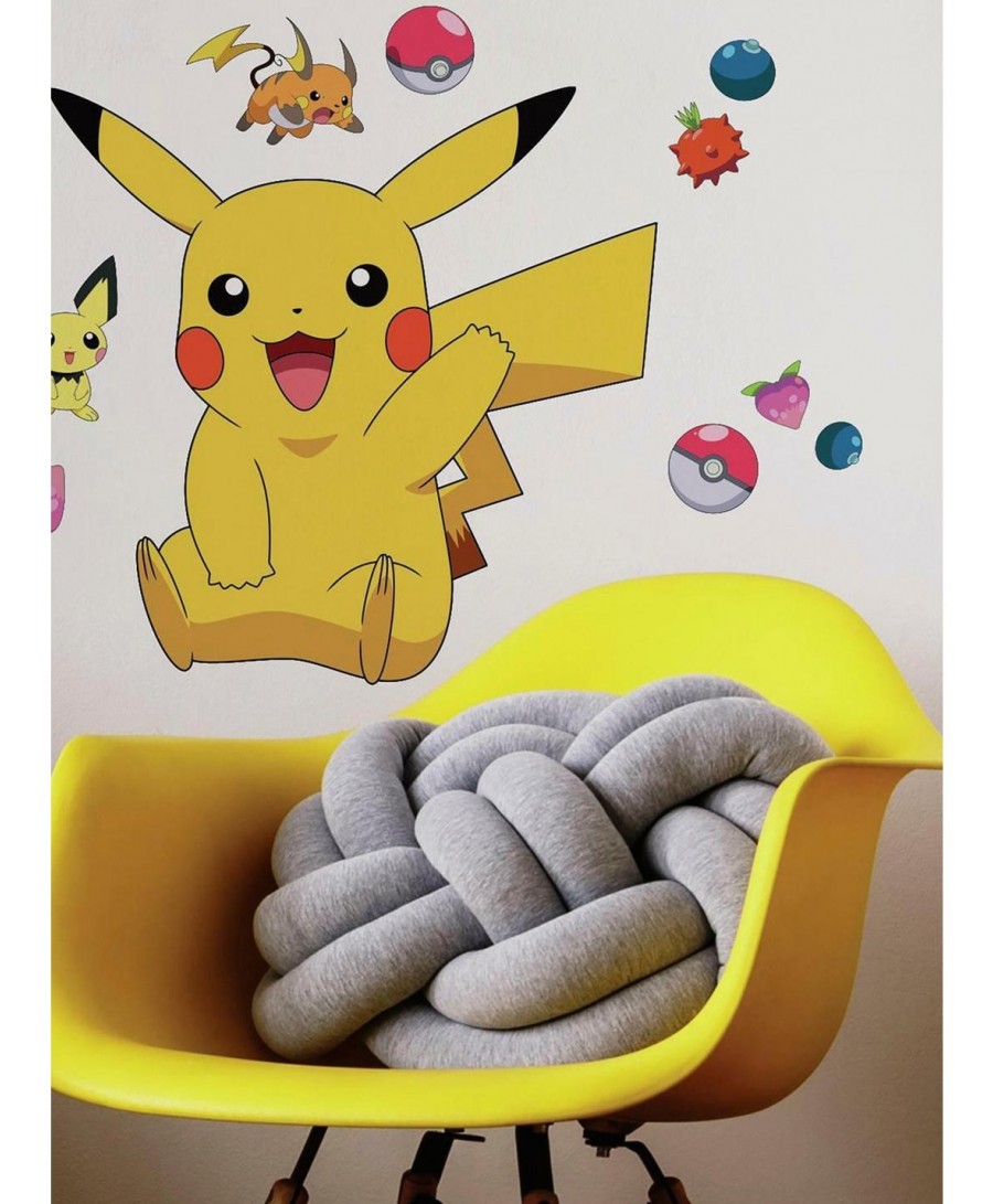 Crazy Deals Pokemon Pikachu Peel & Stick Giant Wall Decals $6.37 Decals