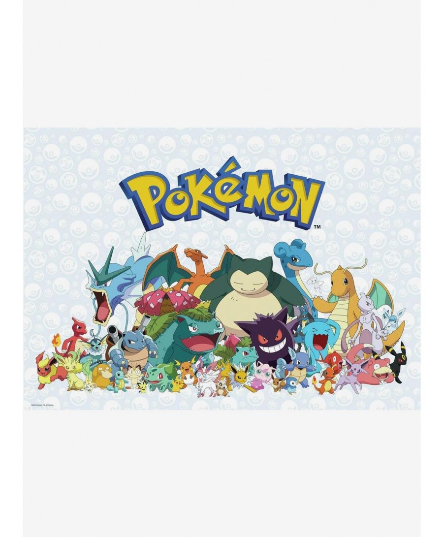 Exclusive Price Pokemon Characters Peel And Stick Wall Graphics $10.31 Others