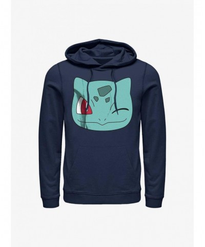 Premium Pokemon Bulbasaur Face Hoodie $9.74 Hoodies