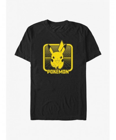 Crazy Deals Pokemon Digital Pikachu T-Shirt $6.52 T-Shirts