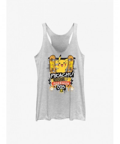 Bestselling Pokemon Pikachu Charge Up Girls Tank $7.43 Tanks