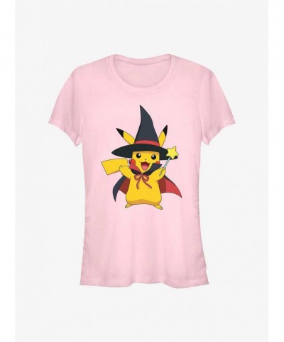 Limited Time Special Pokemon Pikachu Wizard Girls T-Shirt $8.02 T-Shirts