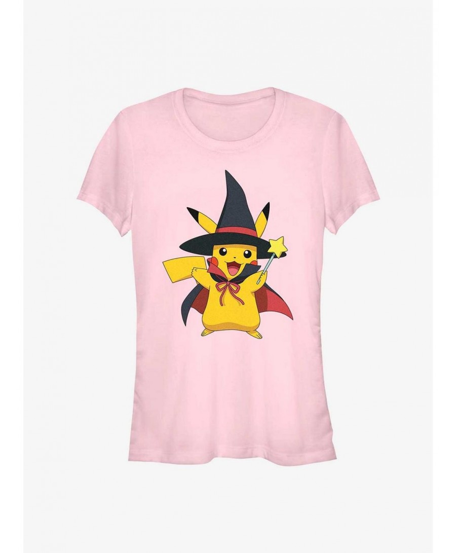 Limited Time Special Pokemon Pikachu Wizard Girls T-Shirt $8.02 T-Shirts