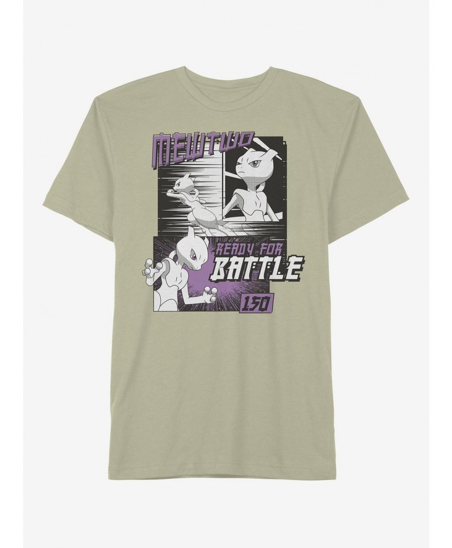 Premium Pokemon Mewtwo Battle T-Shirt $6.69 T-Shirts