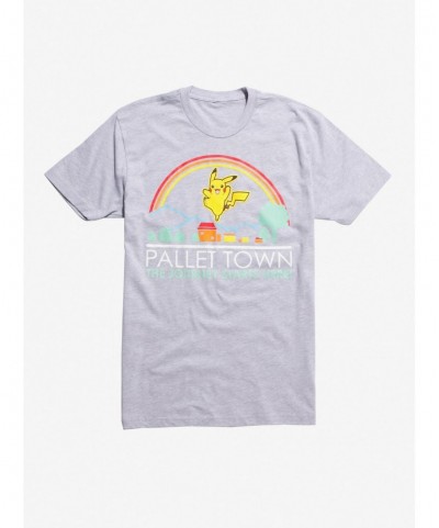 Crazy Deals Pokemon Pallet Town Pikachu T-Shirt $10.31 T-Shirts