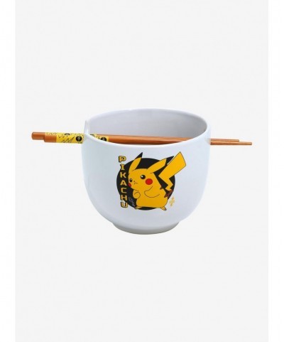 Bestselling Pokemon Pikachu Ramen Bowl With Chopsticks $4.74 Others