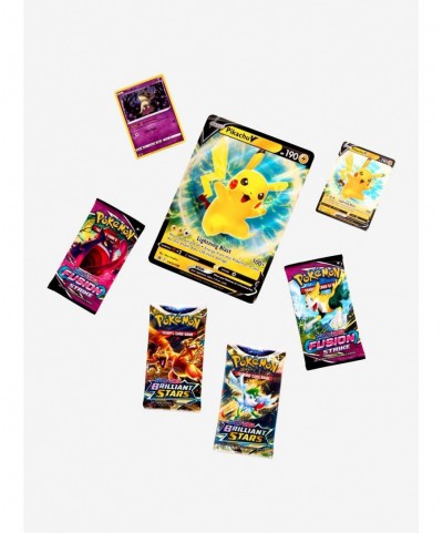 Huge Discount Pokemon Trading Card Game Pikachu V Box $13.58 Gift Boxes