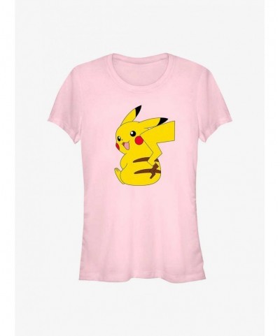 Seasonal Sale Pokemon Back At You Pikachu Girls T-Shirt $8.19 T-Shirts