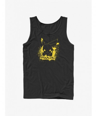 Best Deal Pokemon Pikachu Graffiti Tank $8.54 Tanks