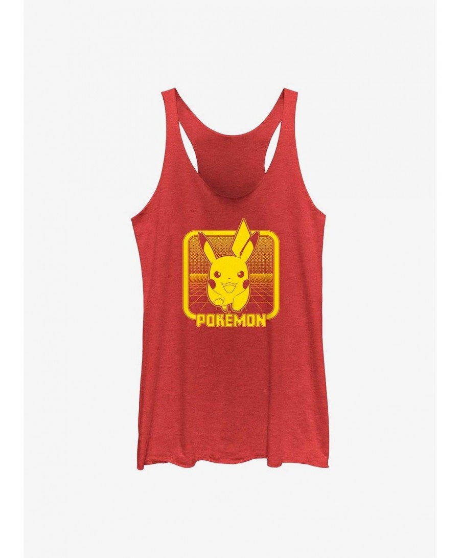 Bestselling Pokemon Digital Pikachu Girls Tank $8.52 Tanks