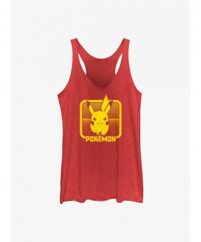 Bestselling Pokemon Digital Pikachu Girls Tank $8.52 Tanks