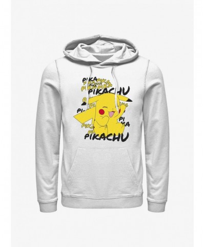 Absolute Discount Pokemon Pikachu Laughing Hoodie $12.89 Hoodies