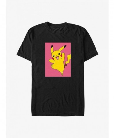 Exclusive Pokemon Pika Leap Big & Tall T-Shirt $7.53 T-Shirts