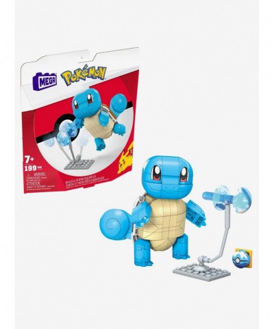 Seasonal Sale MEGA Pokemon Squirtle Building Set $7.88 Building Set