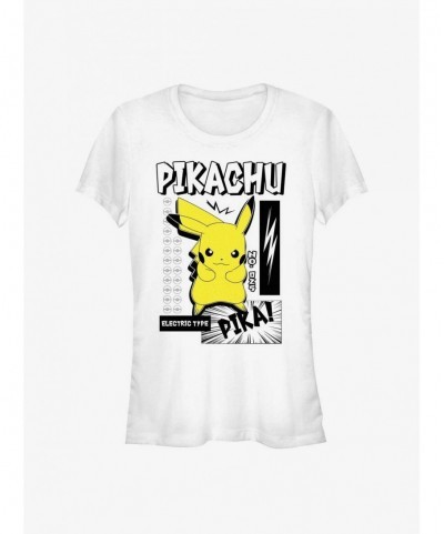 Fashion Pokemon Pikachu Poster Girls T-Shirt $6.10 T-Shirts