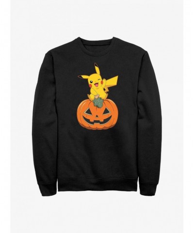 Fashion Pokemon Pikachu Pumpkin Sweatshirt $9.30 Sweatshirts