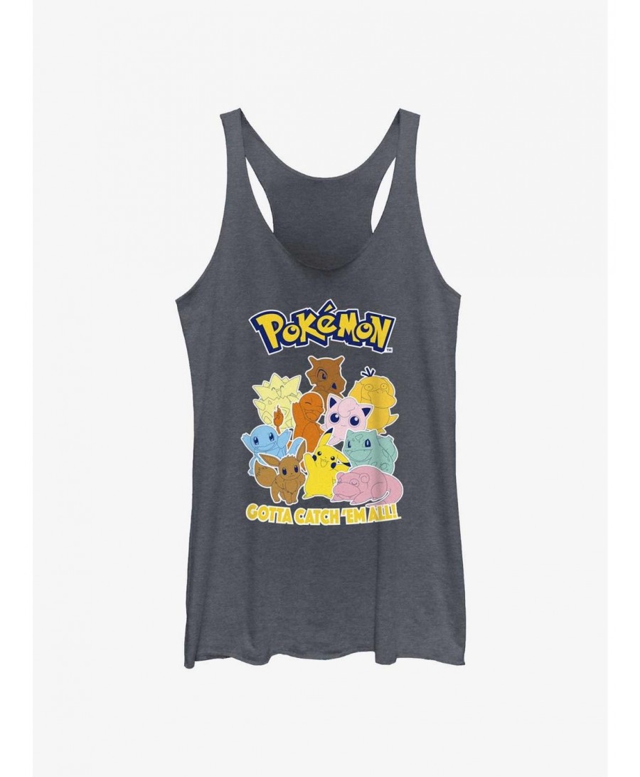 New Arrival Pokemon Gotta Catch 'Em All Girls Tank $8.88 Tanks