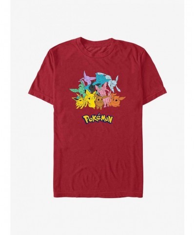 Crazy Deals Pokemon Gotta Catch Eeveelutions T-Shirt $7.70 T-Shirts