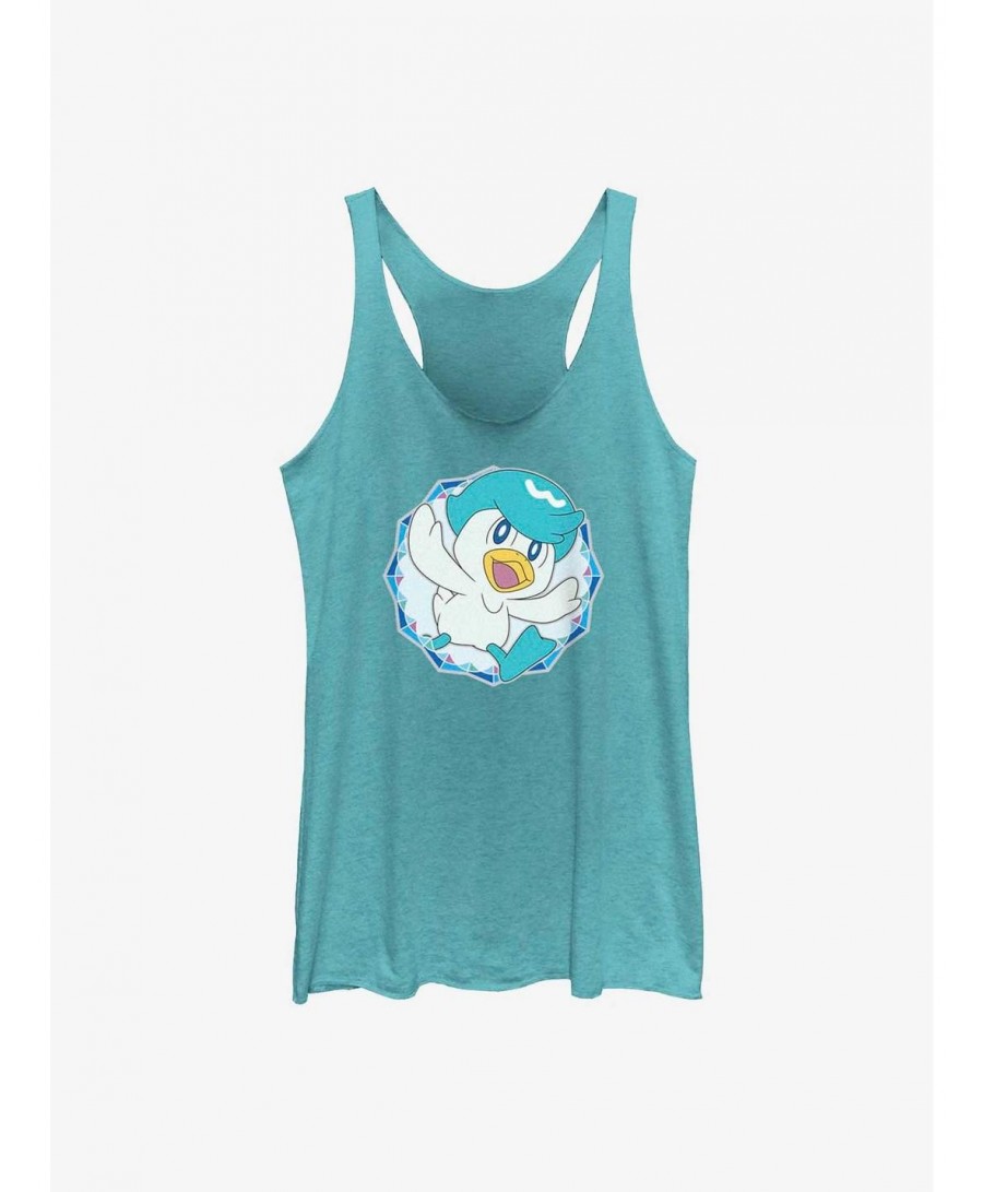 New Arrival Pokemon Quaxly Sparkle Girls Tank $7.61 Tanks