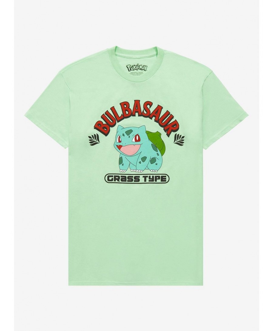 Hot Selling Pokemon Bulbasaur Grass Type T-Shirt $5.52 T-Shirts