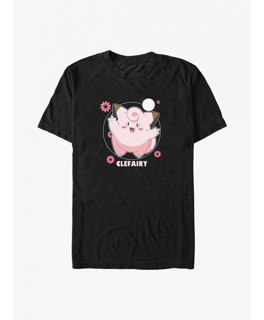 Hot Sale Pokemon Cefairy Fairy Dance Big & Tall T-Shirt $6.91 T-Shirts