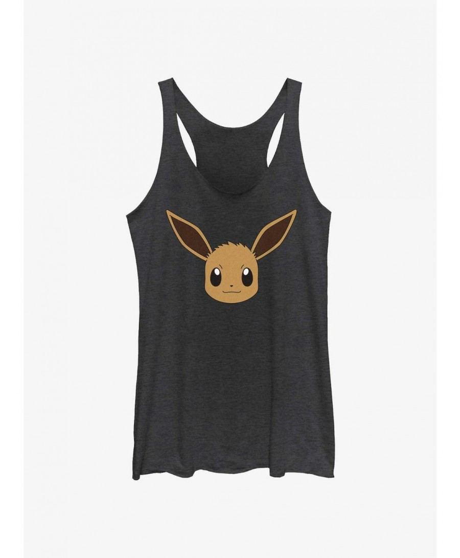 Flash Sale Pokemon Eevee Face Girls Tank $6.16 Tanks