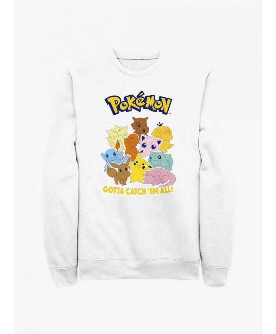 Pre-sale Discount Pokemon Gotta Catch 'Em All Sweatshirt $12.14 Sweatshirts