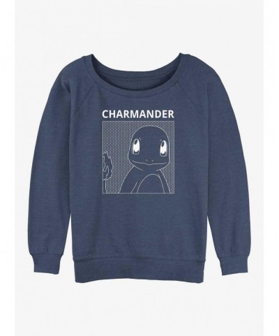 Limited Time Special Pokemon Charmander Girls Slouchy Sweatshirt $7.75 Sweatshirts