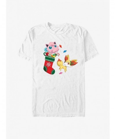 Wholesale Pokemon Jiggly Puff and Fennekin Gift Stocking T-Shirt $7.86 T-Shirts