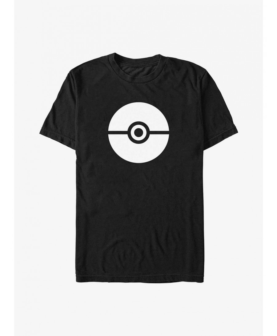 Exclusive Price Pokemon Poke Ball Icon Big & Tall T-Shirt $7.74 T-Shirts