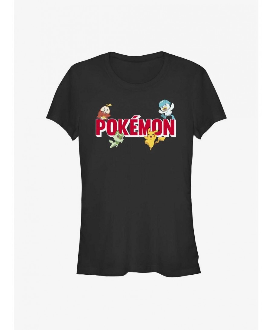 Special Pokemon Logo Girls T-Shirt $6.62 T-Shirts