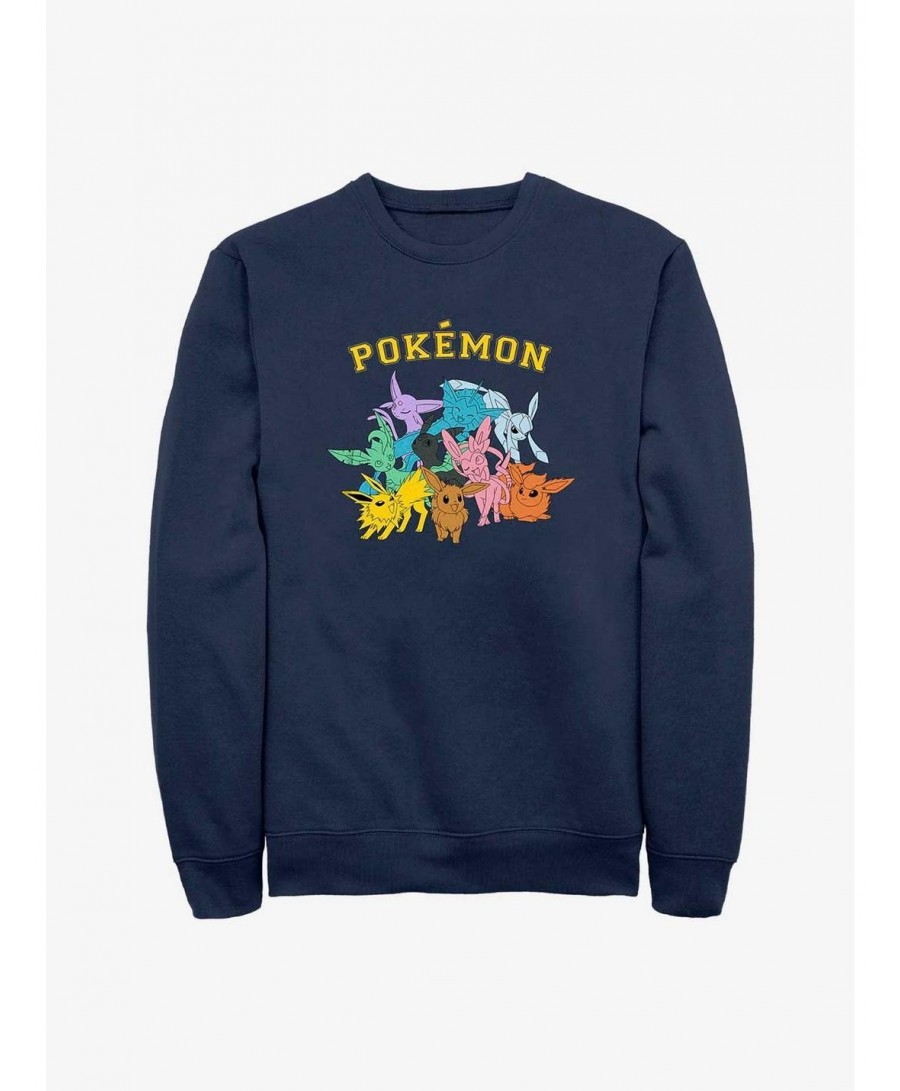 Sale Item Pokemon Eeveelutions Sweatshirt $11.62 Sweatshirts