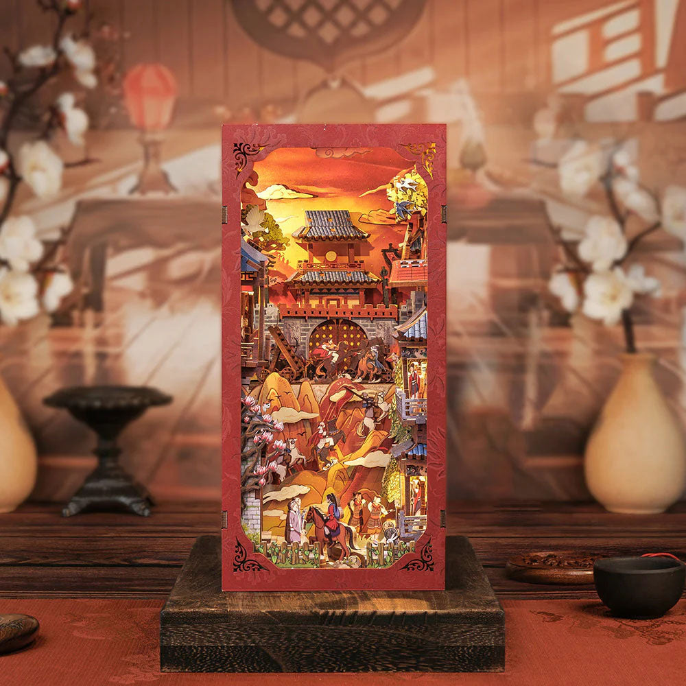 DIY Book Nook Kit - The Legend of Mulan