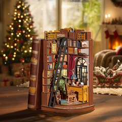 Silent Corner Study – DIY Book Nook Kit